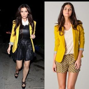 rag & bone crepe sliver tuxedo jacket